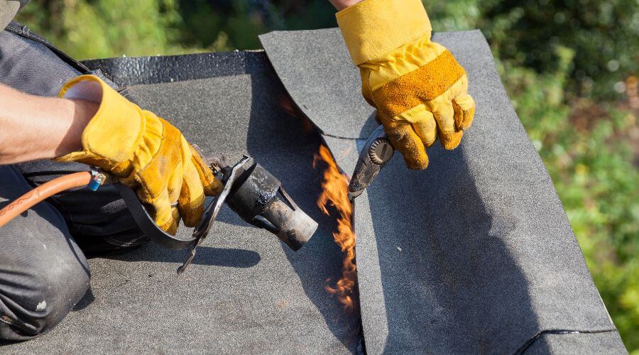 Professional gutter cleaning in Topeka, KS